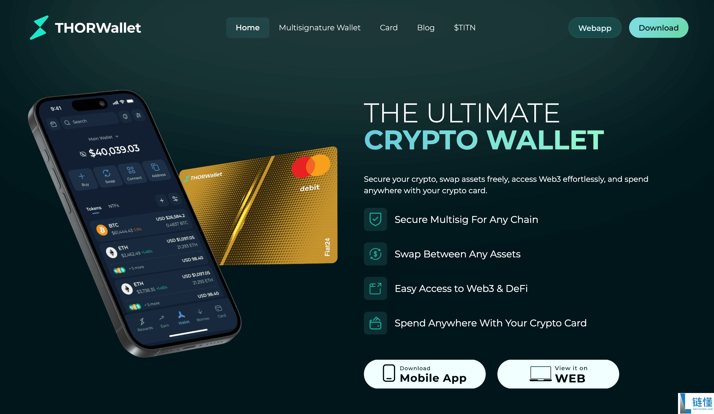THORWallet (TITN)币是什么？TITN代币的用途、空投指南介绍