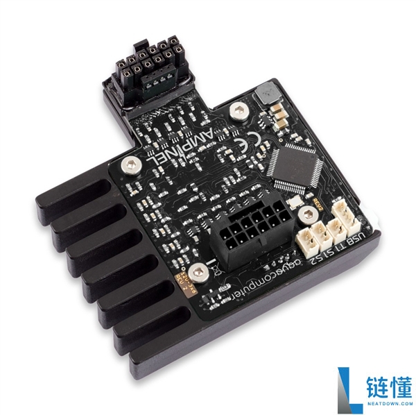 终结烧卡,德国水冷厂推智能12V-2X6转接头：自动分配电流防过载