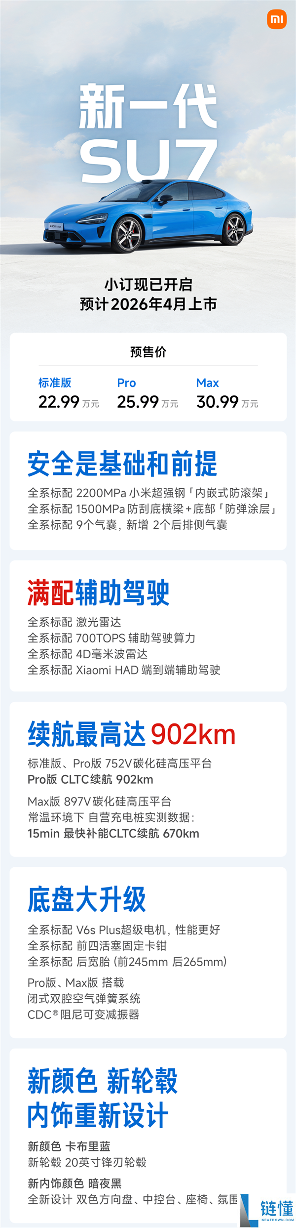 雷军谈新一代SU7：咱们必然把车做好,做成一切人神驰的梦想之车