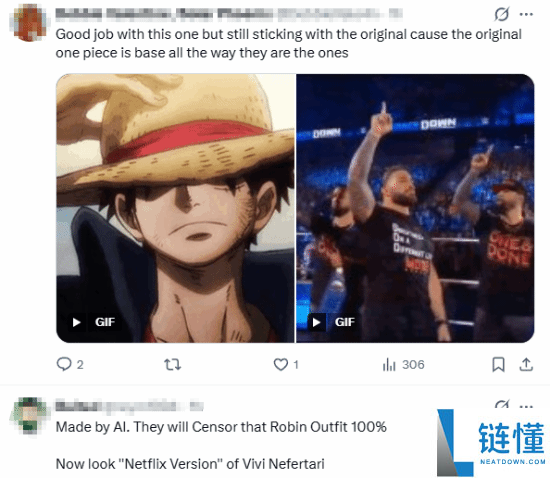 这才是真人版,网友用AI复原《海贼王》罗宾上船名局面