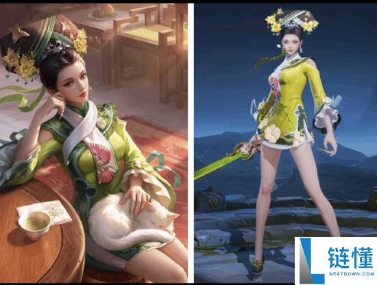 《王者光荣》x《甄嬛传》皮肤引争议：拽妃开叉超短裙太魅