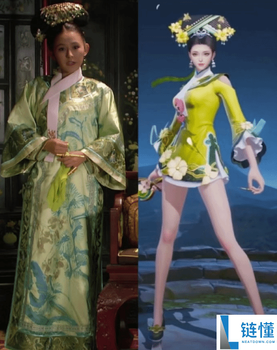 《王者光荣》x《甄嬛传》皮肤引争议：拽妃开叉超短裙太魅