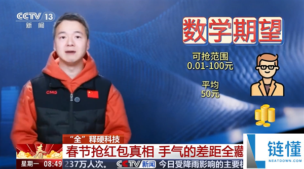 抢红包究竟拼手速仍是手气 央视揭秘抢红包背地算法
