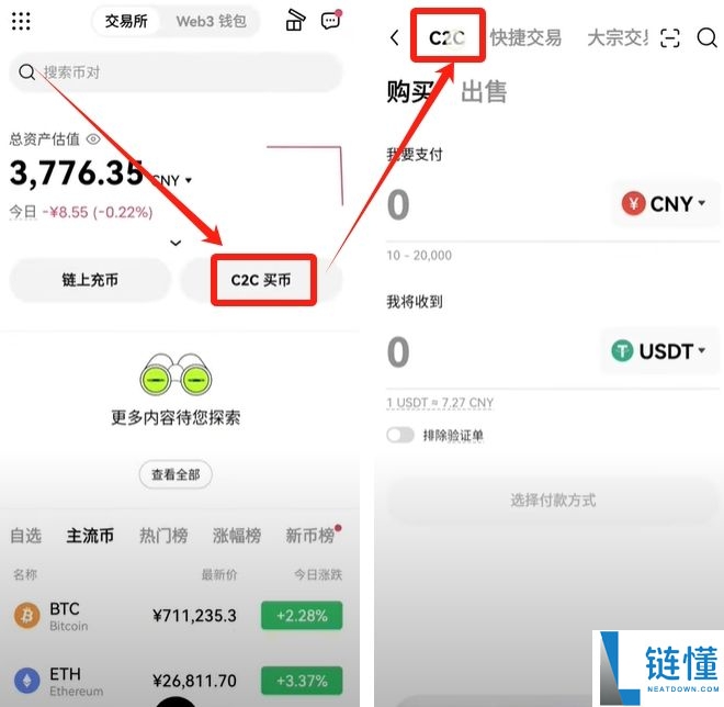 国内能玩币吗？欧易OKX交易所买卖交易虚拟货币流程