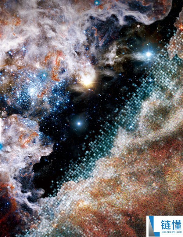 壮美,清华大学绘出人类迄今最深宇宙深空图