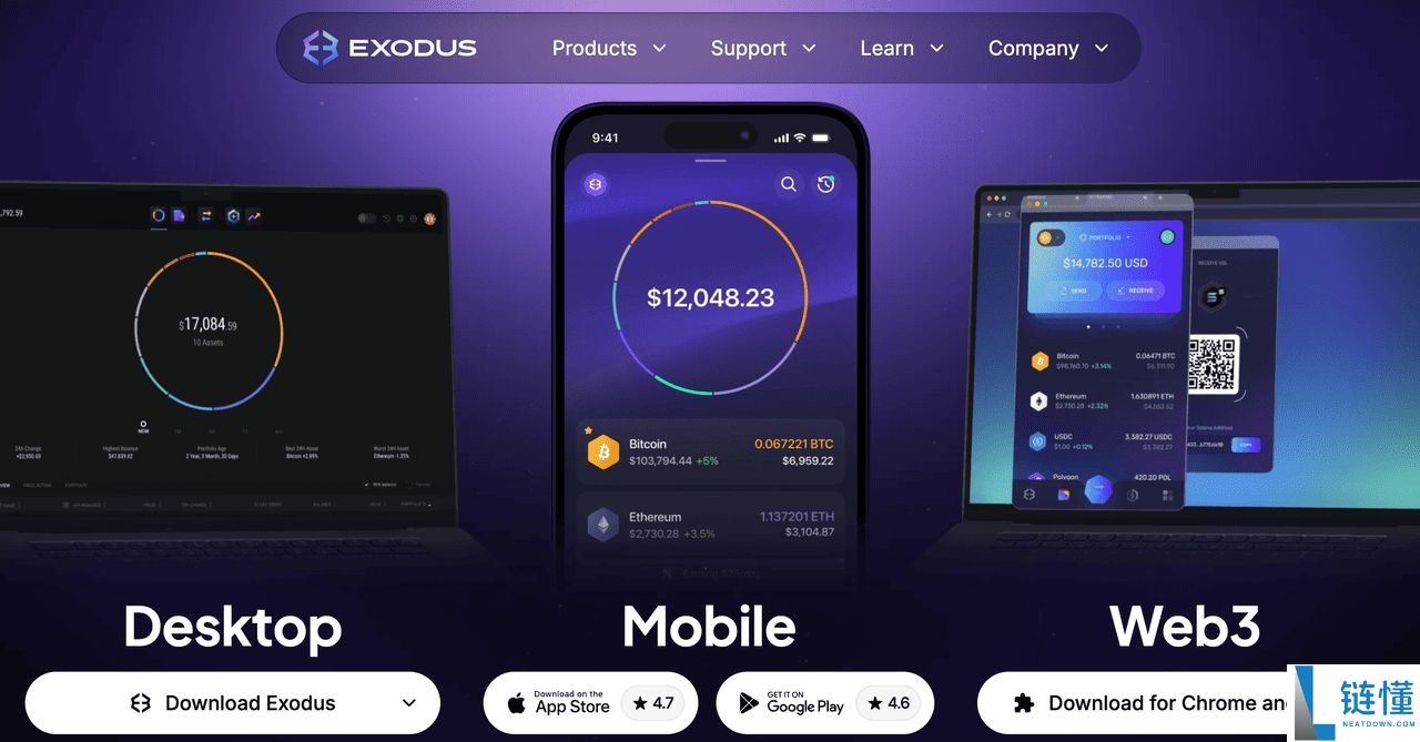 什么是 Exodus 加密货币钱包？有什么功能？如何设置？（web端/app端）