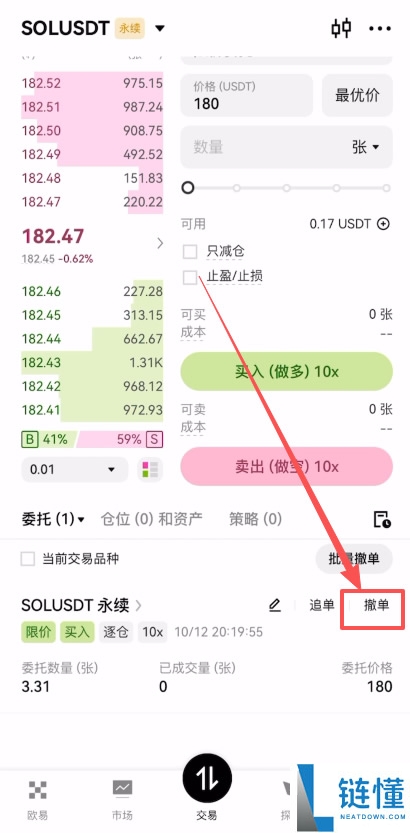 欧易合约交易必看：限价、市价、止盈止损以及计划委托成交形式全攻略