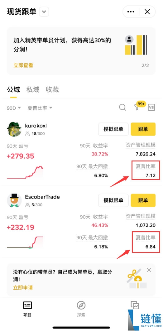 币安交易所怎么进行跟单交易?币安APP跟单交易与带单员申请教学