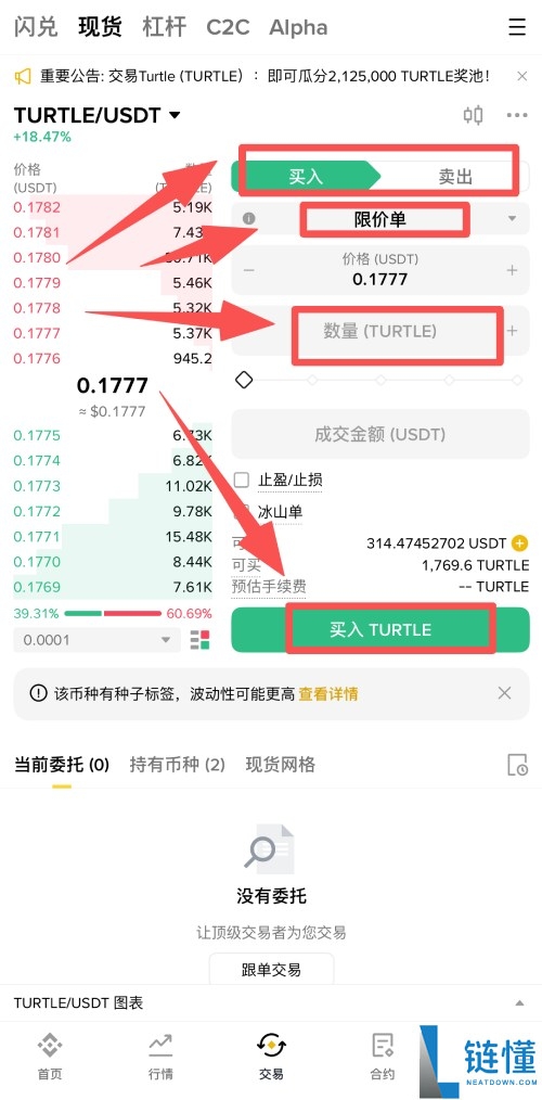 上线币安的TURTLE币是什么?未来潜力如何?TURTLE币前景分析与价格预测