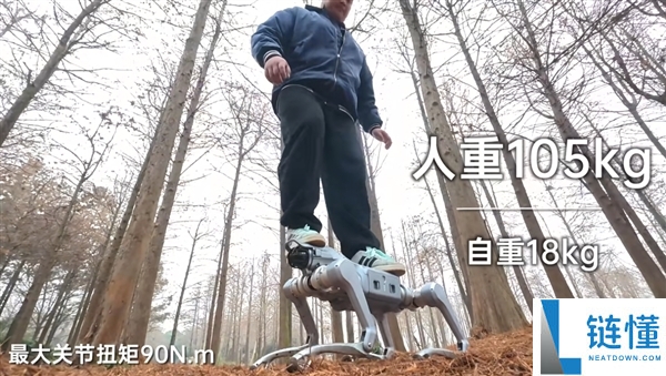 宇树发布Unitree As2四足机械人：峰值扭矩90N·m 续航可达4小时