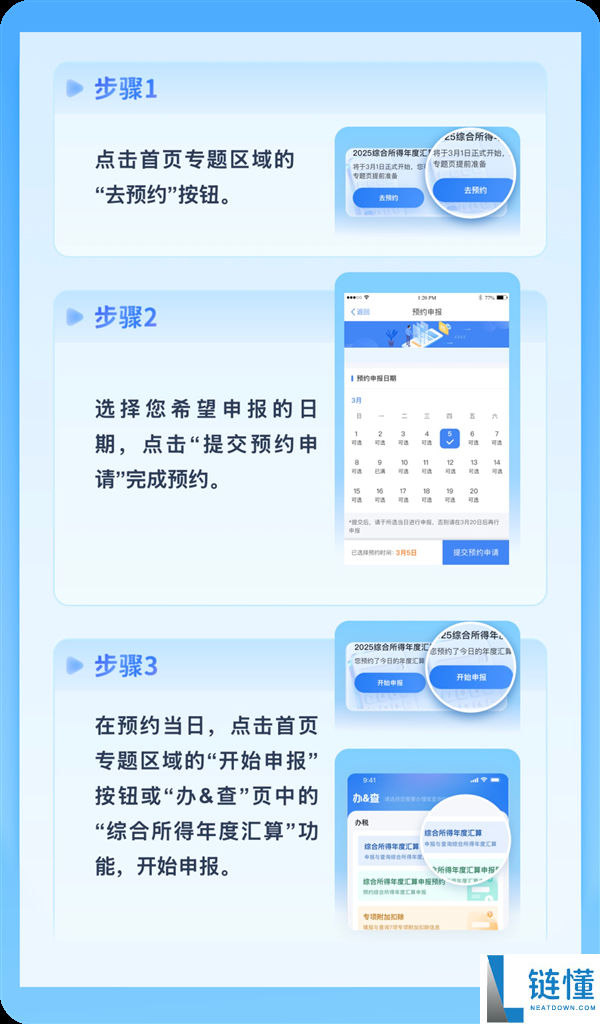 2025年度个税汇算明起预定操持 多退少补 计算公式来了