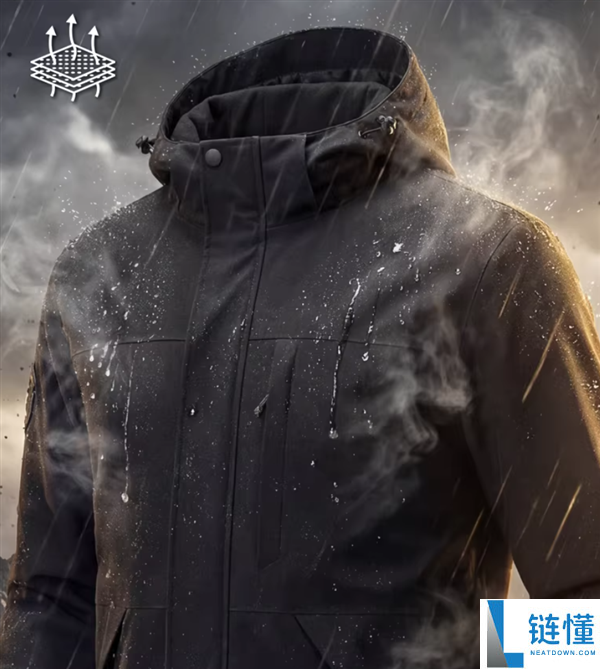 抓绒内胆 康博三合一冲锋衣探底新低 79.9元
