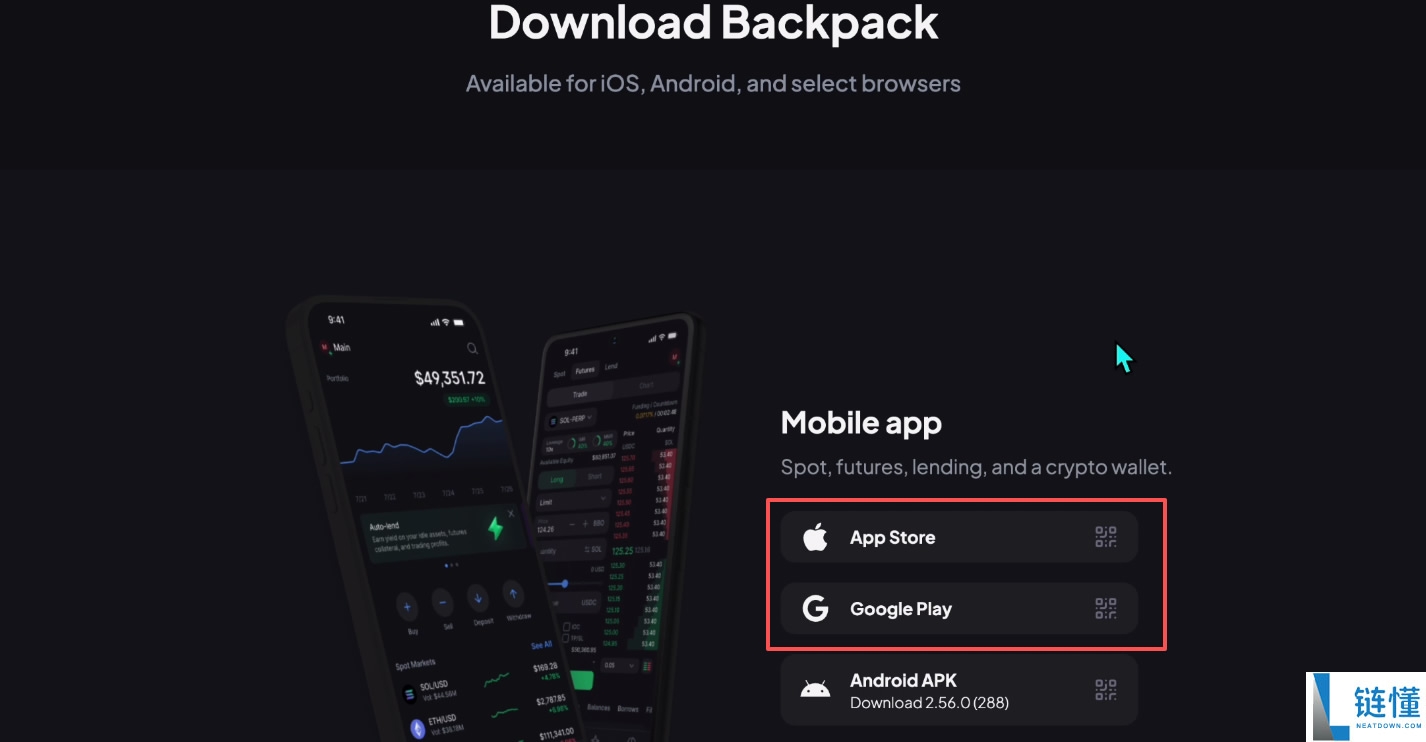 Backpack交易所账号注册、充值、提币、合约交易操作图文教程