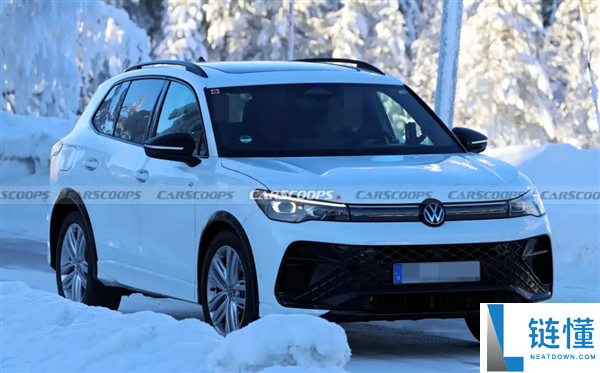 双边四出排气抢眼,群众全新Tiguan R谍照暴光：有望搭载高尔夫R动力