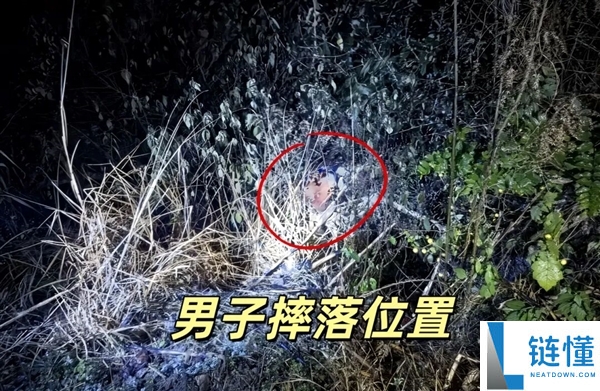 深夜高速惊魂,男人翻护栏坠落十余米 原因竟是内急