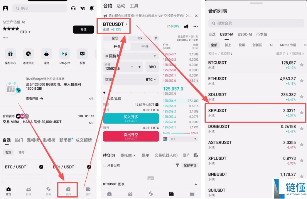 在加拿大怎么做合约?Bitget交易所加拿大注册、出入金、合约交易教程