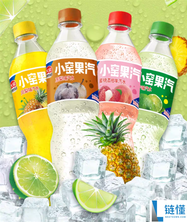 满满果味：大窑汽水520mL仅1.9元大促