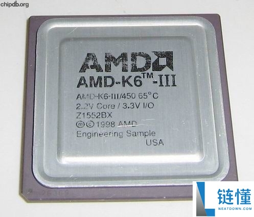AMD CPU巅峰之作,K6-III降生27周年：初次集成二级缓存