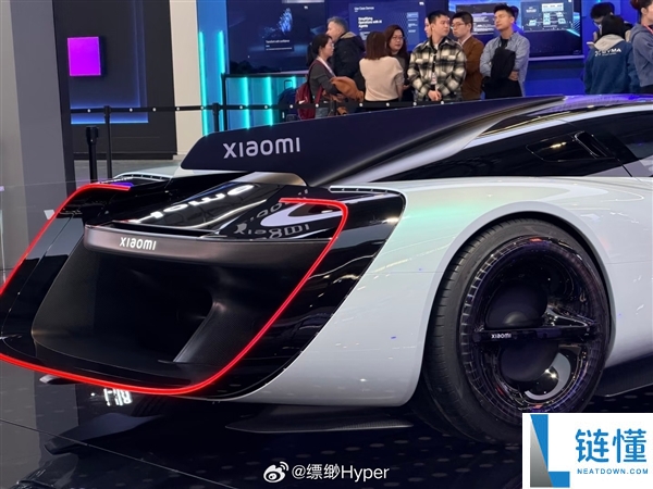 小米首款超跑观点车,小米Vision GT真车实拍展现来了