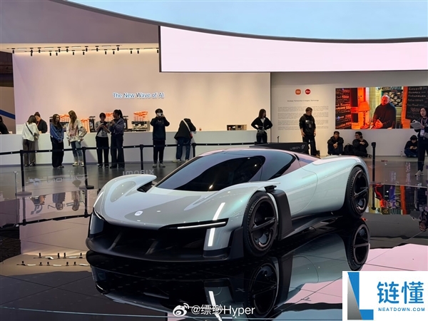 小米首款超跑观点车,小米Vision GT真车实拍展现来了