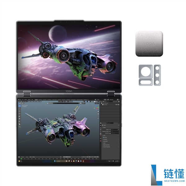 双OLED屏加持专攻3D开辟,联想发布Yoga Book Pro 3D条记本