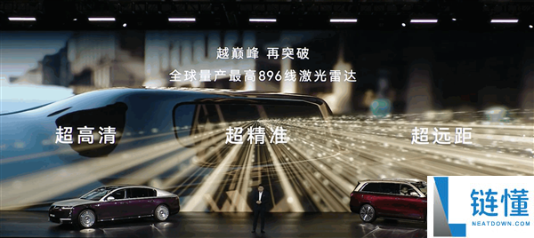全球第一,华为量产896线激光雷达：超高清、超精准、超远距