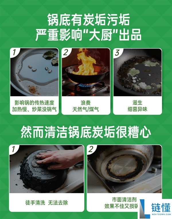 辞别锅底陈年垢,水卫士锅底净限时买一送一：券后17.9元
