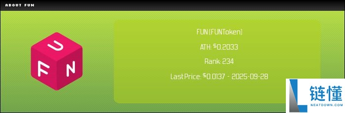 FUNToken（FUN）币是什么？FUN特点、路线图及价格预测