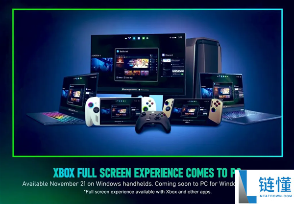 PC秒变游戏机,微软官宣Windows 11全新Xbox形式：4月就上线