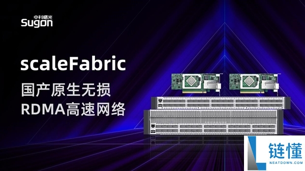 首款国产全栈自研IB 中科曙光发布scaleFabric高速收集：冲破NV垄断