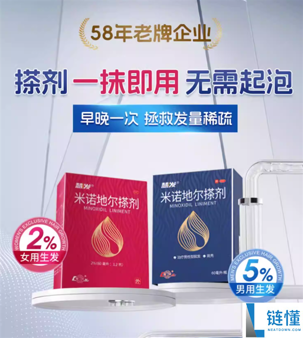 中年男士福音,鲁南×慧发米诺地尔搽剂18元大促