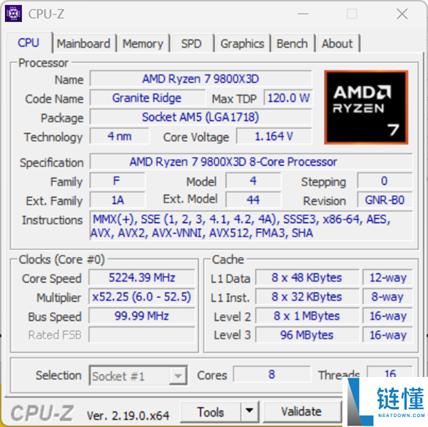 CPU-Z 2.19发布：AMD的盛宴,中文版大变