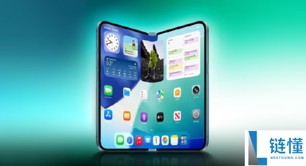 苹果首款折叠屏,iPhone Fold将初次支撑分屏功能：iOS 27上线