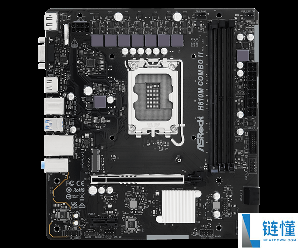 华擎发布缝合怪H610小主板：一条DDR4、两条DDR5