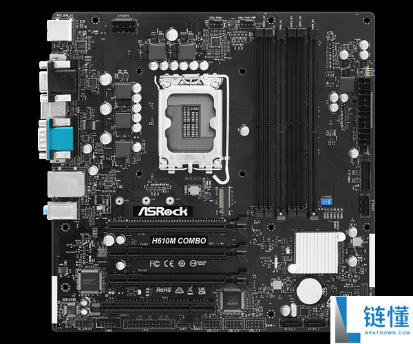 华擎发布缝合怪H610小主板：一条DDR4、两条DDR5