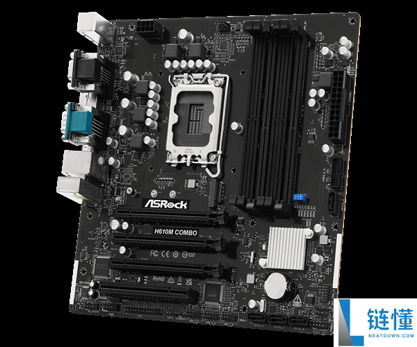 华擎发布缝合怪H610小主板：一条DDR4、两条DDR5