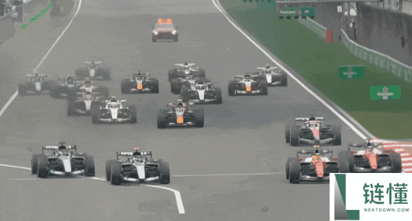 乱成一锅粥的F1上海站 真的太美观了,