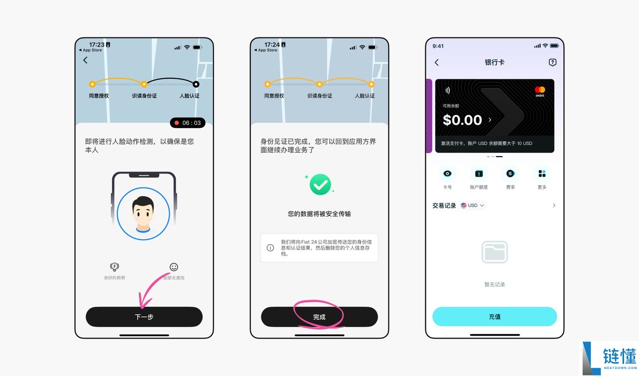 Bitget钱包Fiat24联名卡开卡操作步骤教程