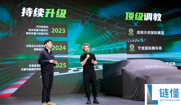 吉祥发布首台绿色甲醇赛车,车手马青骅:尾气不刺鼻 乃至还有点淡香