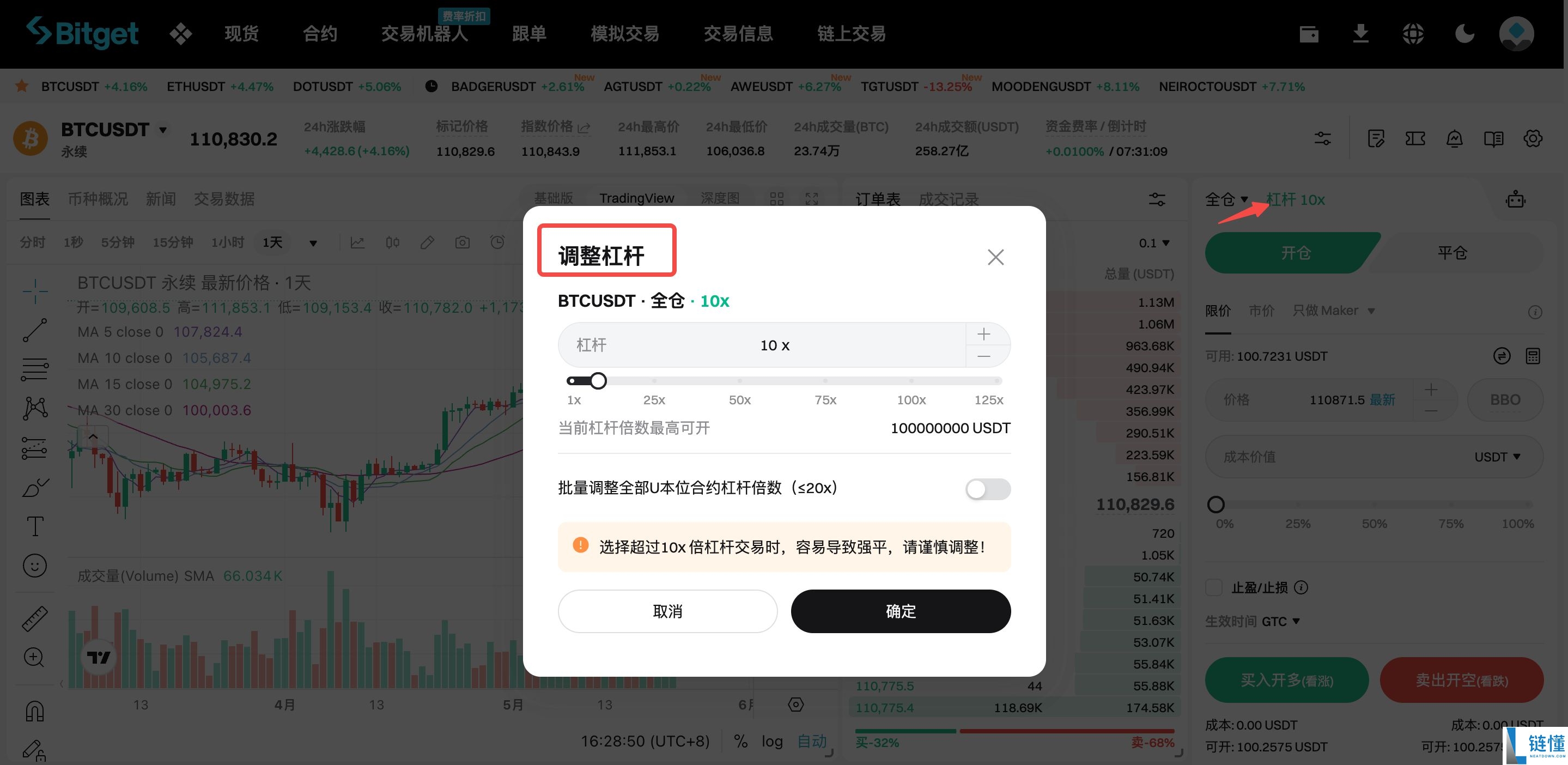 新手如何玩转Bitget期货合约交易？Bitget合约交易页面、优缺点、操作方法