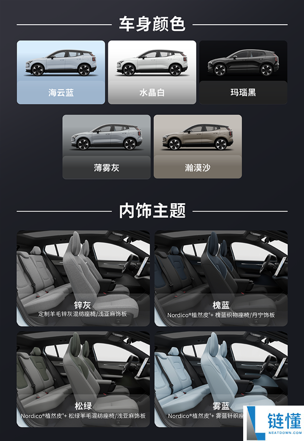 十余项奢华配置拉满,沃尔沃EX30焕新款上市：15.98万起售