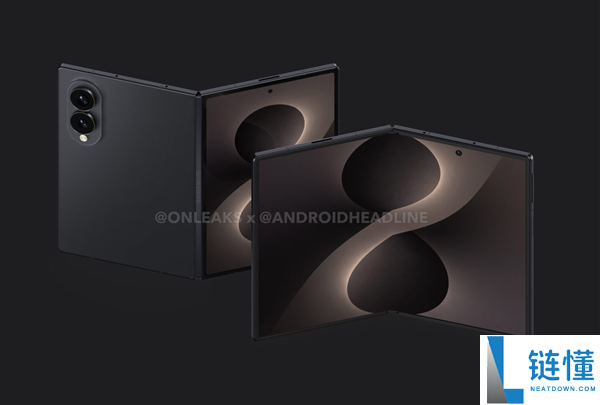 三星Galaxy Z Fold 8 Wide偷跑：安卓首款阔折叠屏来了 对标华为苹果