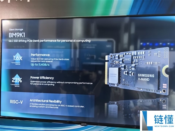 11.4GB/s,三星全新QLC硬盘表态：为小我AI计算打造