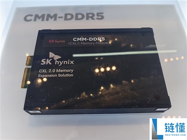 SK海力士亮出最新CMM-DDR5内存：单条128GB+、带宽36GB/s,