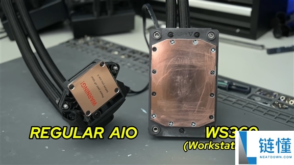 RTX 3080装上360mm效劳器水冷：显存温度骤降54℃,机能提拔9%