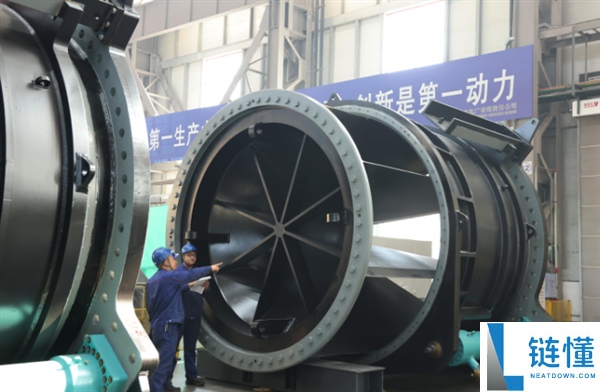 世界最大,水电泄压阀在哈电团体研制成功
