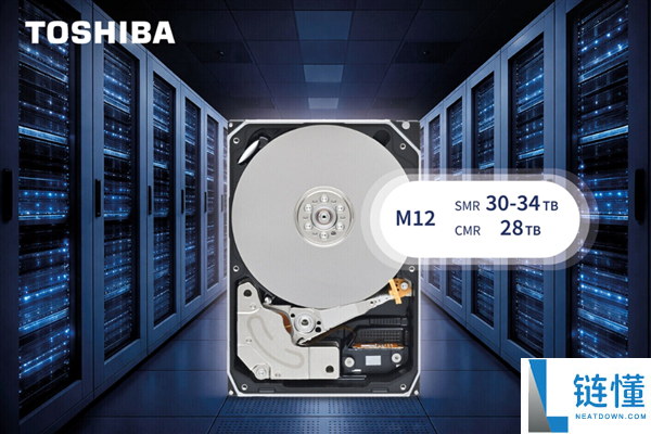 东芝发布M12系列大型数据中间机械硬盘 最大供给34TB