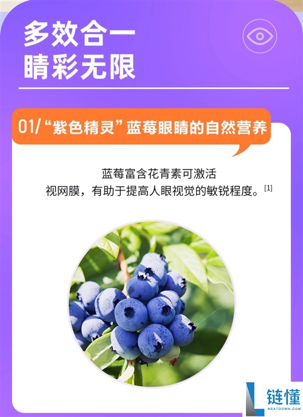 6重养分,黄金同伴蓝莓叶黄素酯片60片限时到手14.9元