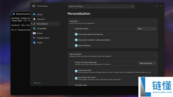 Windows Terminal 全新界面发布：自动保存功能成默认设置