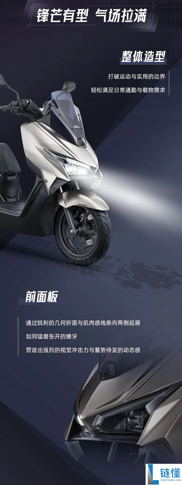 新大洲本田 NS150ES 发布：售价 13380 元，满油续航 370 公里的 150 平踏摩托
